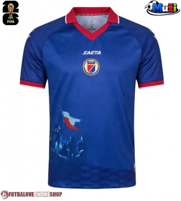 Haiti Domácí Dres MS 2026 Krátkým Rukávem